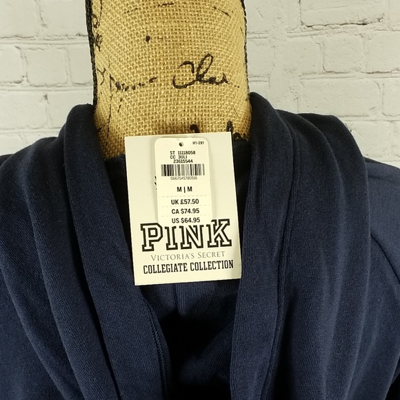 NWT VS Pink Blue Villanova Wildcats Hoodie. - Picture 4 of 5